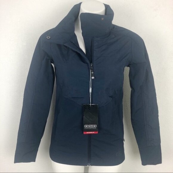 OGIO Endurance Brink Soft Shell Navy Blue Jacket Size XS - Picture 3 of 8